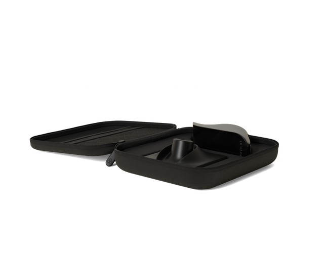 Carcasa de transporte para aireador de vino Aveine ouverte