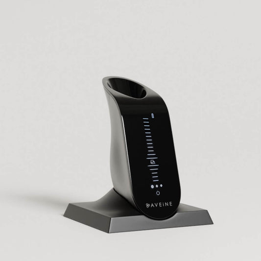 Der angeschlossene Weinbelüfter